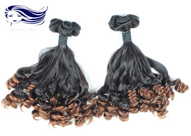 Real Aunty Fumi curly hair Ombre Color for short hair 1B / 27 supplier