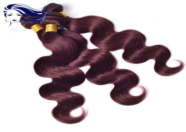 Double Weft Colored Human Hair Extensions Colored Human Hair Weave supplier