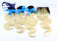 7A Peruvian Colored Hair Extensions Human Hair With Lace Closure supplier