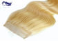 Blonde Remy Lace Top Closure Body Wave Brazilian Hair Free Style supplier
