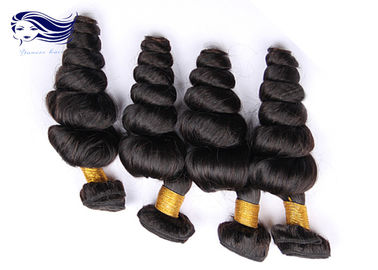 Brazilian Hair Extensions Pure Human Hair Double Weft Loose Wave supplier