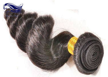 8"-30" Loose Wave 8A Unprocessed Hair Weaving Remy Indian Hair Extensions supplier