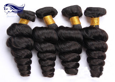 8"-30" Loose Wave 8A Unprocessed Hair Weaving Remy Indian Hair Extensions supplier