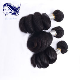 China Double Weft 6A Grade Brazilian Hair Extensions Loose Wave Healthy factory