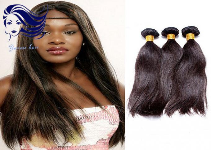 Straight 100 Virgin Brazilian Hair Extensions Real Human Hair Double Weft