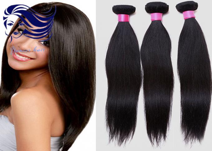 7A 10 Inch Virgin Peruvian Hair Extensions for Black Women Silk Straight