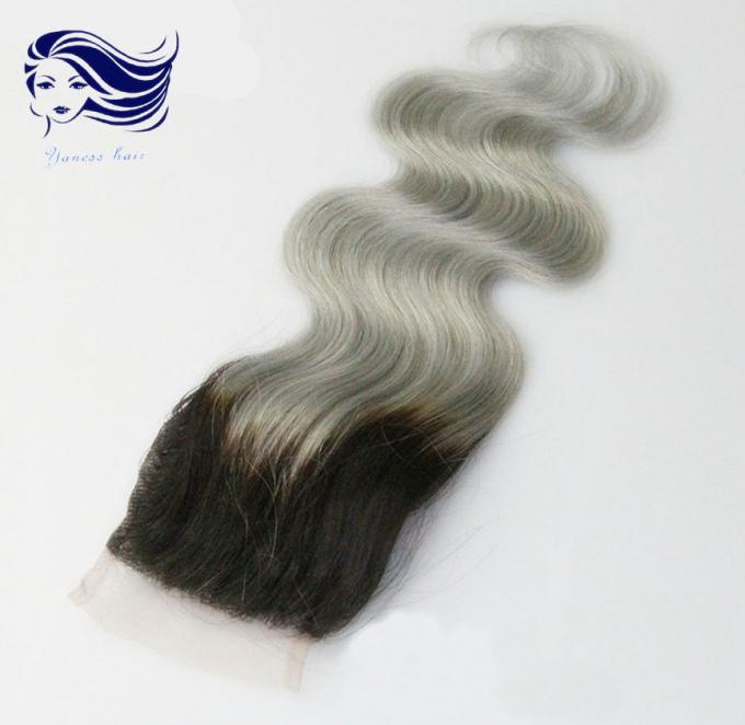 7A Malaysian Lace Closure Virgin Body Wave , Lace Top Hair Closure