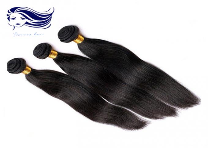 Peruvian Grade 7A Virgin Hair Straight Remy Human Hair Weave