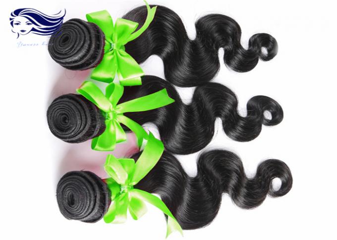 Natural Color Virgin Indian Hair Extensions Virgin Brazilian Hair Extension